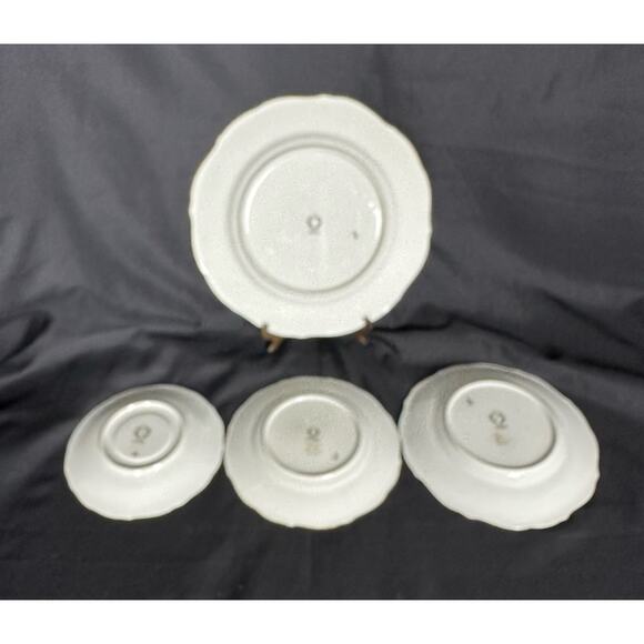 REICHENBACH GDR Dinner, Salad, Bread & Butter, Saucer Plates-RARE-One Set of  4 - Picture 11 of 16